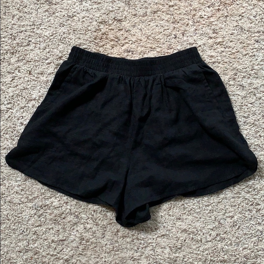 Black shorts